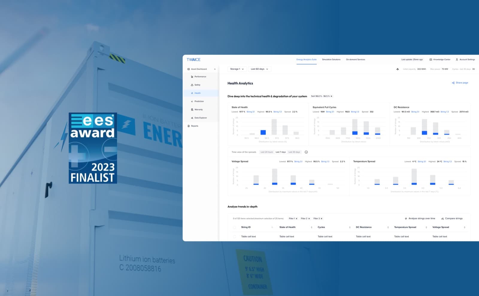 Energy Health and Performance Manager — final shipped state